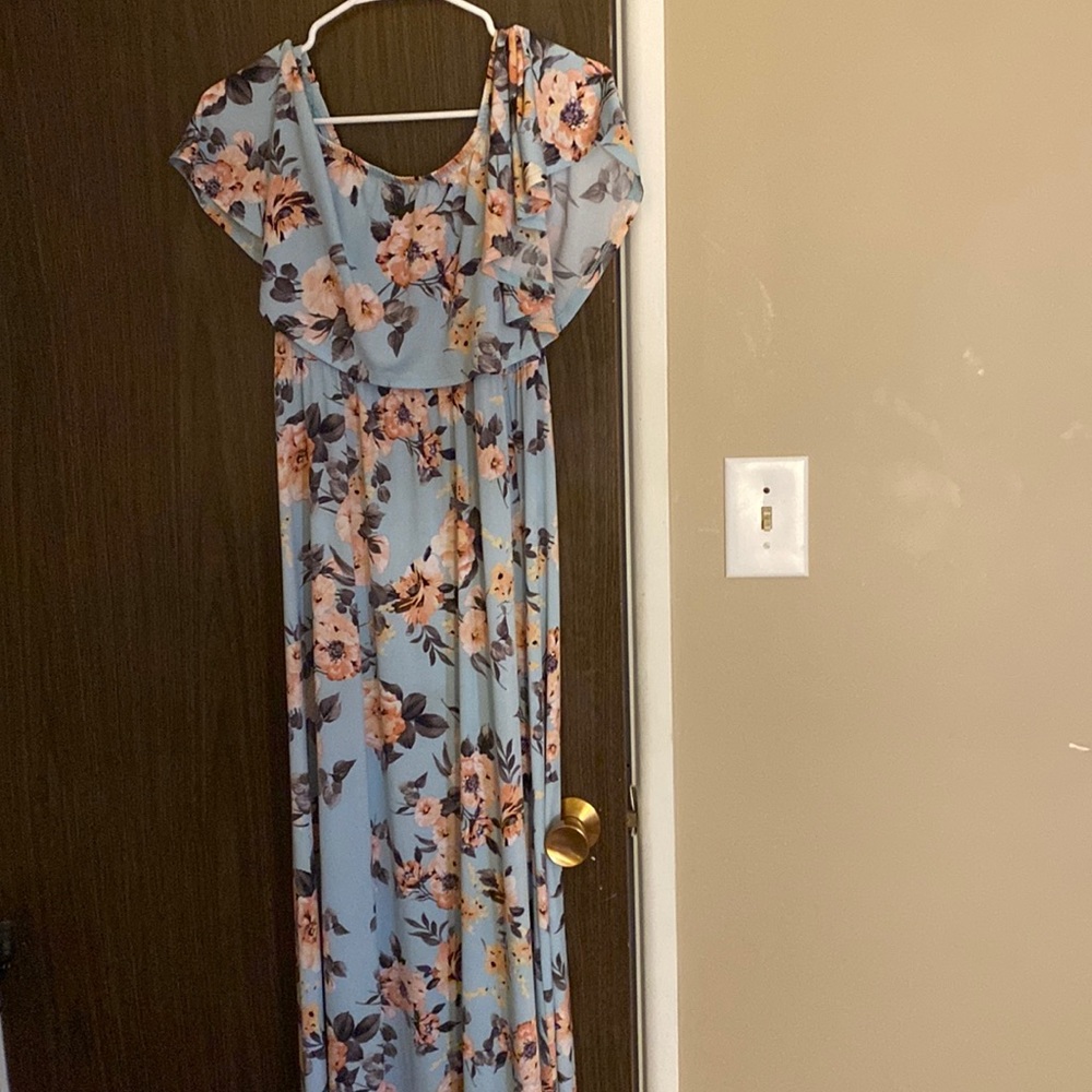 This was gender reveal dress